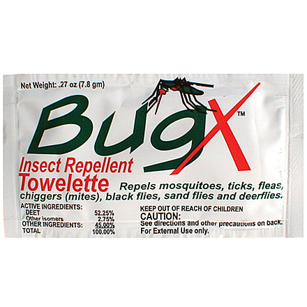 BugX Insect Repellent Towelette