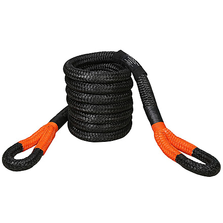 Bulldog Winch 1-1/2in X 30ft Big Dog Rope 63K lb BS, Black, 20314