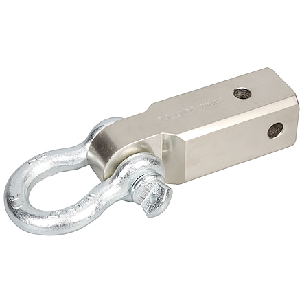 Bulldog Winch 2.5 X 2.5in Receiver Mount with 7/8in Shackle Fits Class V, 20186