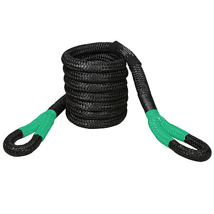 Bulldog Winch 2in X 30ft Big Dog Rope 125K lb BS, Black, 20378