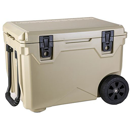 Bulldog Winch 50QT Sportsman Cooler w/Wheels &amp; Pull Handle, 80071