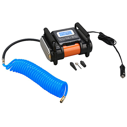Bulldog Winch Compressor, 100PSI Portable, Automatic, 1.2CFM, Black, 41004