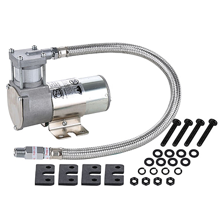 Bulldog Winch Compressor, 130PSI Mini on-Board, 1.3CFM, Black, 41012