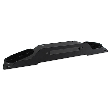 Bulldog Winch Jeep TJ HD Mounting Plate, Steel, Black, 20050