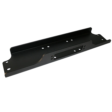 Bulldog Winch Jeep TJ Mounting Plate, Low Profile for Aftermarket Disconnecting Sway-Bars, Black, 20067