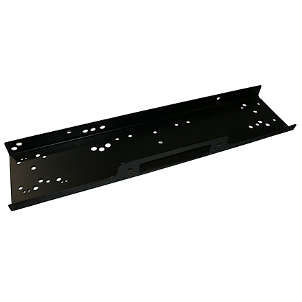 Bulldog Winch Mounting Plate Alpha/Large Truck Winches, Black, 20295