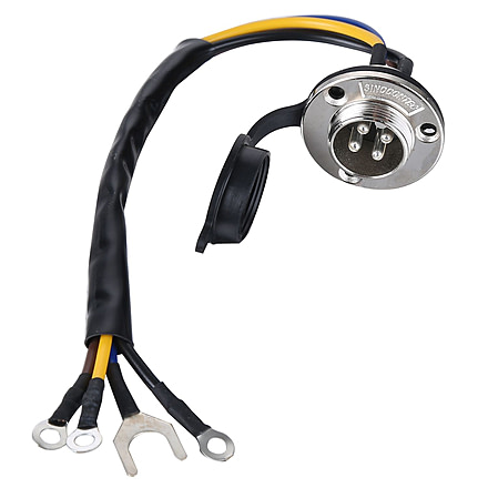 Bulldog Winch Plug, Replacement for 16.5K And 18.5K, Black, 20399