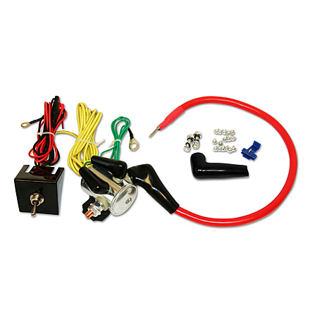 Bulldog Winch Power interrupt Kit with Under Dash Mounting Bracket And 10A Circuit Breaker, Multicolor, 20038B