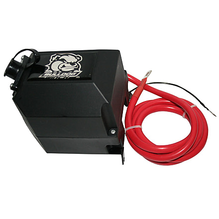 Bulldog Winch Power Unit Assembly Standard Series 8K-12K Revc, Black, 20078