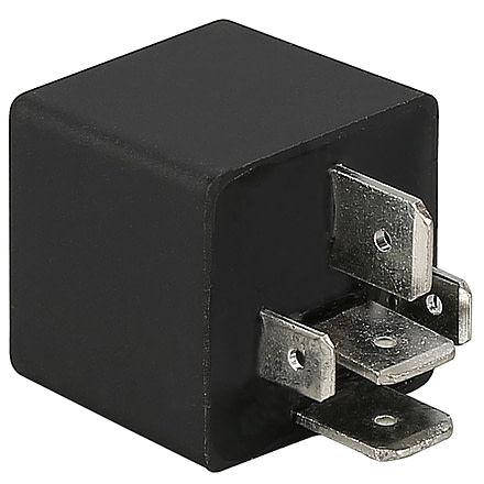 Bulldog Winch Relay 60/80A 14vDC 5-Prong for 2K and 3K Winch, Black, 20101