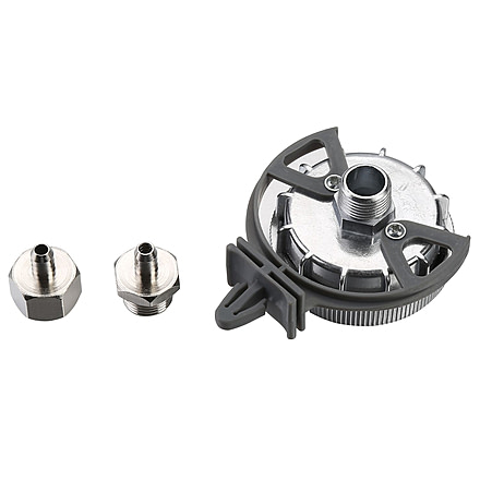 Bulldog Winch Remote Inlet Air Filter Assembly, Metal, 3/8in NPT, Black, 42027