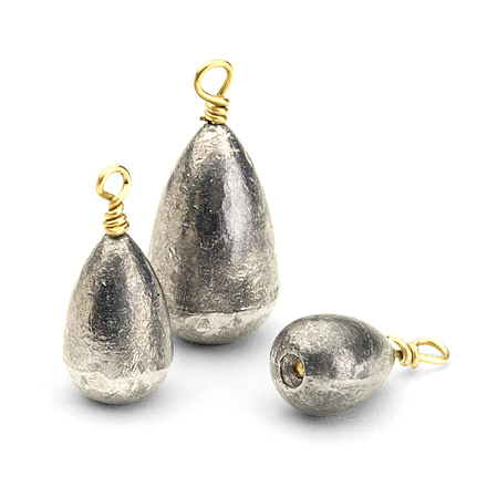 Bullet Weights Bass Casting Sinkers, #10 - 1/8 oz, SS18