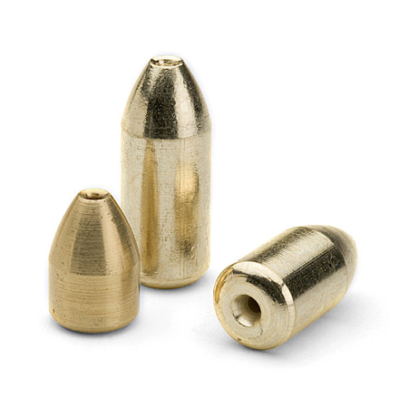 Bullet Weights Brass Carolina Sinker, Polished, BCWRK-6