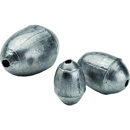 Bullet Weights EGV8 Egg Sinker 3/8oz 5Lb Priced Per 1Lb, EGV8
