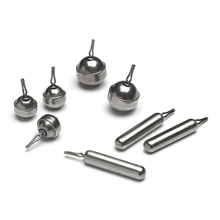 Bullet Weights Tungsten Drop Shot, Clam Pack - Natural, 1/8 oz, PBTGNDS18