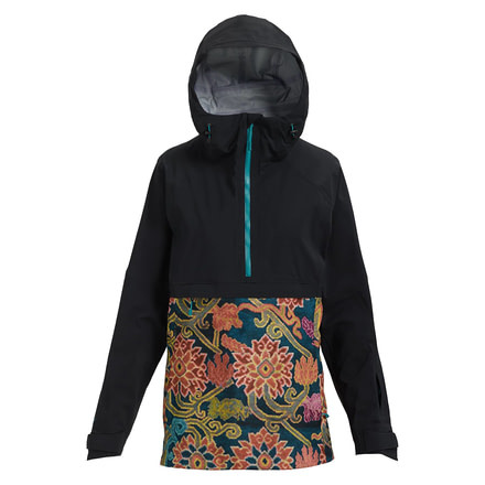Burton Ak Gore-Tex Kimmy Anorak Jacket - Womens, Trublk/Lcaprt, Extra Small, 20495100001XS