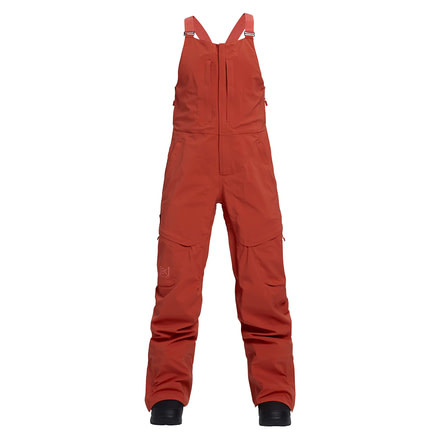Burton Ak Gore-Tex Kimmy Bib Pant - Womens, Hot Sauce, Medium, 17053102600M