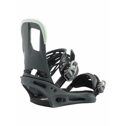 Burton Cartel Snowboard Bindings, Salty Shark, Large, 10539105043L