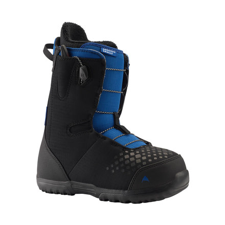 Burton Concord Smalls Snowboard Boots - Kids, Black/Blue, 4K, 11672106011-4K