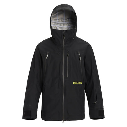 Burton Frostner Jacket, 3L - Mens, True Black, Medium, 21468100001-M