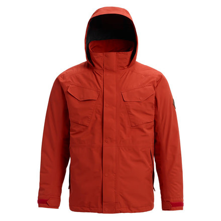 Burton Gore-Tex Edgecomb Insulator Jacket - Mens, Hot Sauce, Small, 20527100600S