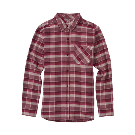 Burton Grace Ls Woven - Womens, Rose Brown Sunset Pd, Medium, 14057107201M