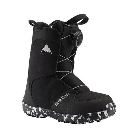 Burton Grom BOA Snowboard Boots - Kids, Black, 11C, 15089102001-11C