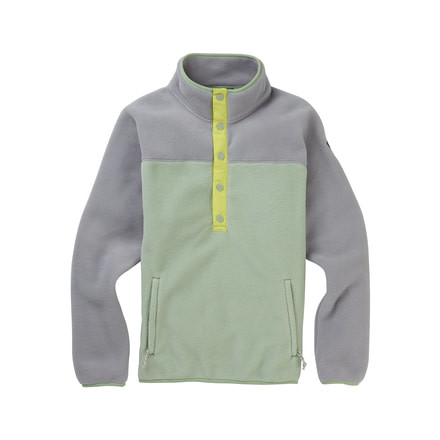 Burton Hearth Pullover - Womens, Lilac Gray / Aqua Gray, Extra Small, 17338106500-XS