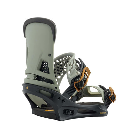 Burton Malavita Snowboard Bindings - Mens, Black/Gray, Small, 10549105014S