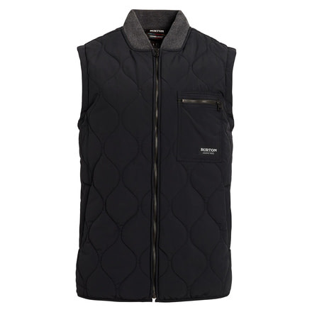 Burton Mallet Vest - Mens, True Black, Small, 21460100001-S