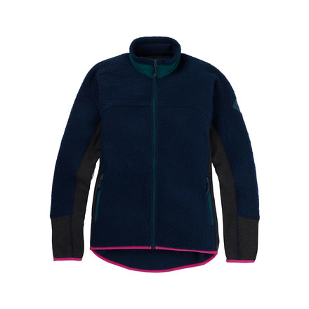 Burton Minturn Full-Zip Jacket - Womens, Dress Blue, Small, 20589101400-S