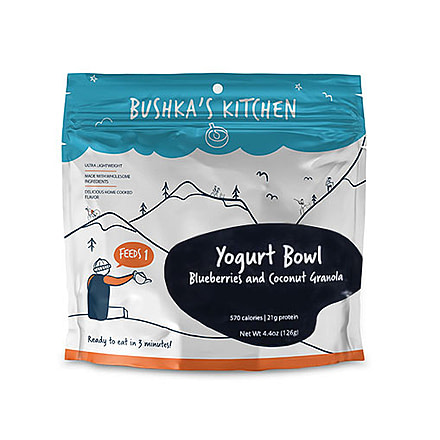 Bushkas Kitchen Yogurt Bowl - Blueberries w/Coconut Granola, Single Serving, fd-16