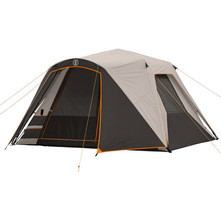 Bushnell 6 Person Instant Cabin Tent, Orange/Gray/Black, 50002