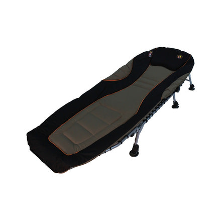 Bushtec Adventure Sierra 440 Premium Camp Cot, Beige/Black, SMA021