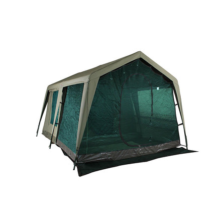 Bushtec Adventure Zulu 1200 Half Mesh Diner, Olive, GAZDIN185FR