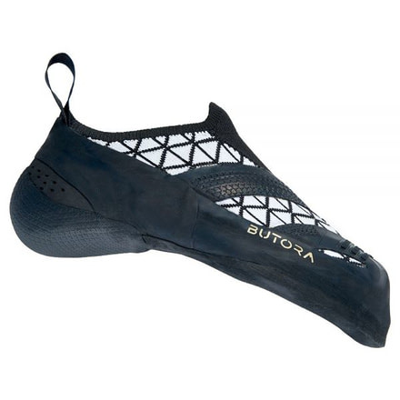 Butora Sensa Wide Fit Climbing Shoes, Black/White, 8.5, Sensa-Pro-8.5