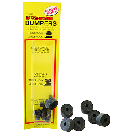 Buzz Bomb Bb Bumper- Treble Hook Bumpers, 20 Per Pack, BB Bumper-20pk