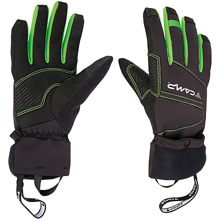 C.A.M.P. G Comp Warm Gloves, Black/Green, Small, 3396S