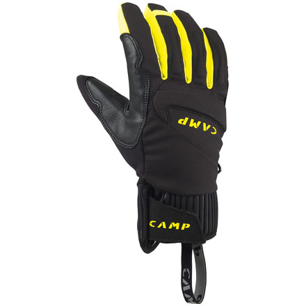 C.A.M.P. G Hot Dry Alpine Gloves - Unisex, Black / Yellow, Small, 2827S