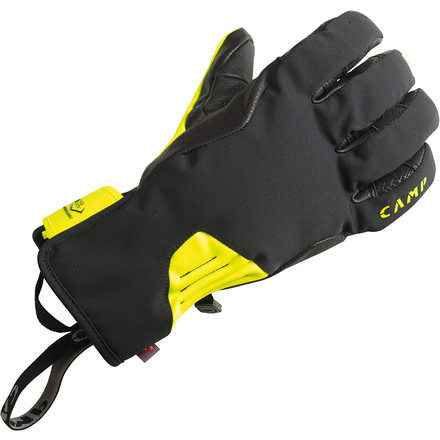 C.A.M.P. GeKO Ice Gloves - Men's-Black/Fluo Yellow-Small