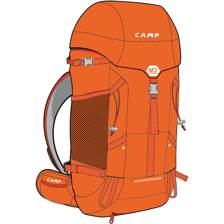 C.A.M.P. M3 Pack - Orange