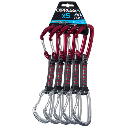 C.A.M.P. Orbit Wire Express KS Quickdraw Anodized Five Pack
