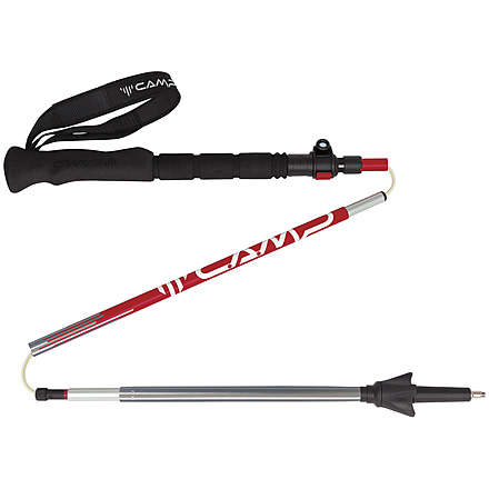 C.A.M.P. Sonic Alu Evo 2.0 Trekking Poles, Black/Red, 3354