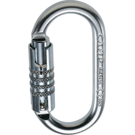 Steel Oval Pro 3Lock Carabiner