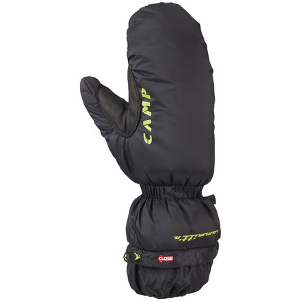 C.A.M.P. Summittn Mountaineering Mitt - Unisex, Black / Lime, Small, 2836S