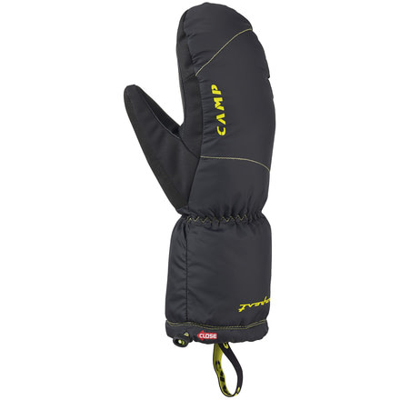 C.A.M.P. Tempest Mitt Mountaineering Mitt - Unisex, Black / Lime, Large, 2835L