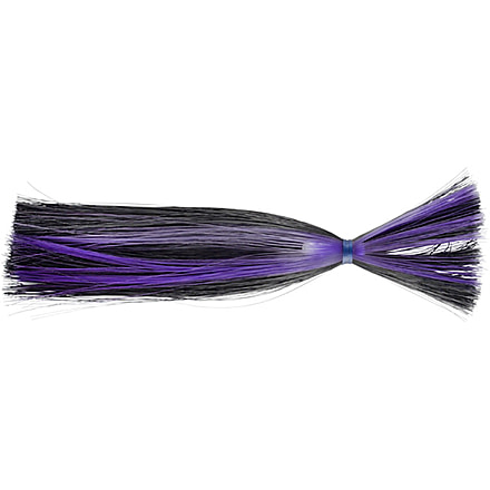 C&amp;H Lures Sea Witch Trolling Lure, 1.5 oz Head, Black/Purple Skirt, CH-NSW18-1.5