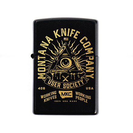Montana Knife Company Mkc User Society Zippo Exclusive, Multi, One Size, MKC-000930