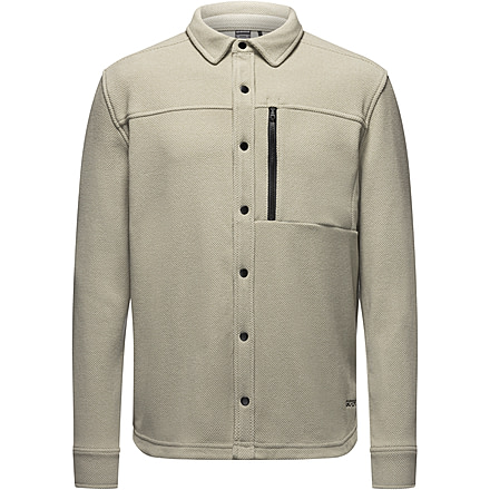 GOREWEAR Hybrid Fleece Flannel Running Shirt Mens in Oak Large FED058F4, 101142-CW00-XL