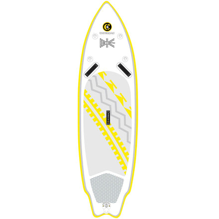 910 iSUP BK PRO-White/Yellow